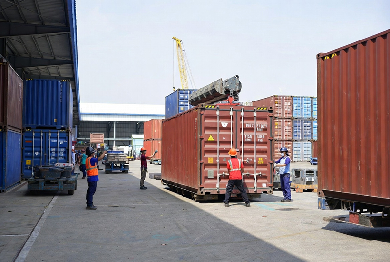 Dịch vụ bốc xếp khu công nghiệp Bình Dương