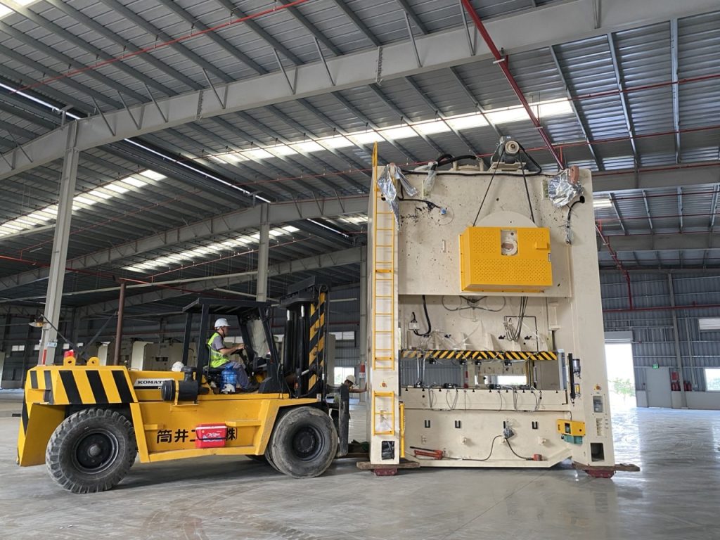 Di dời thiết bị công nghiệp Bình Dương